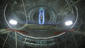Lave Station, looking rather different compared to its wireframe days back in the '80s.
