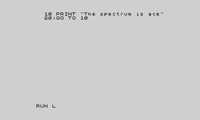 Screen shot (top)